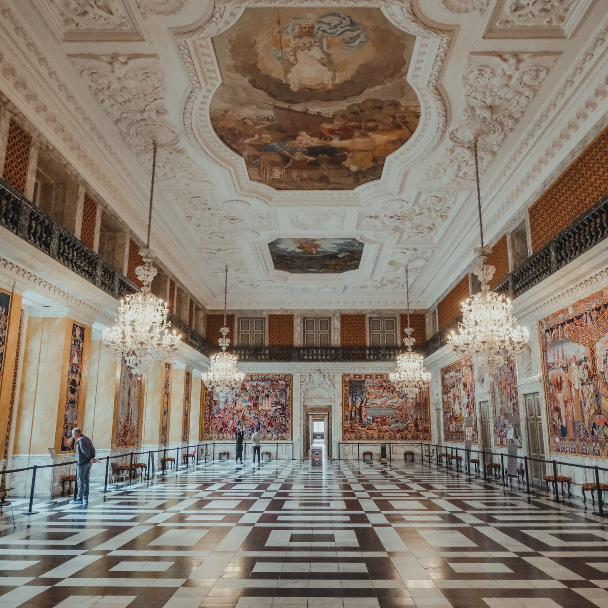 Christiansborg Palace - inside the palace