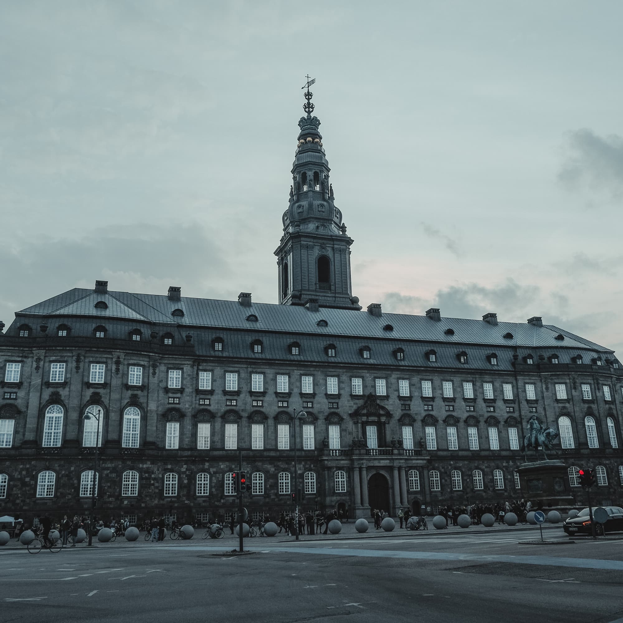 Christiansborg Palace - outside the palace