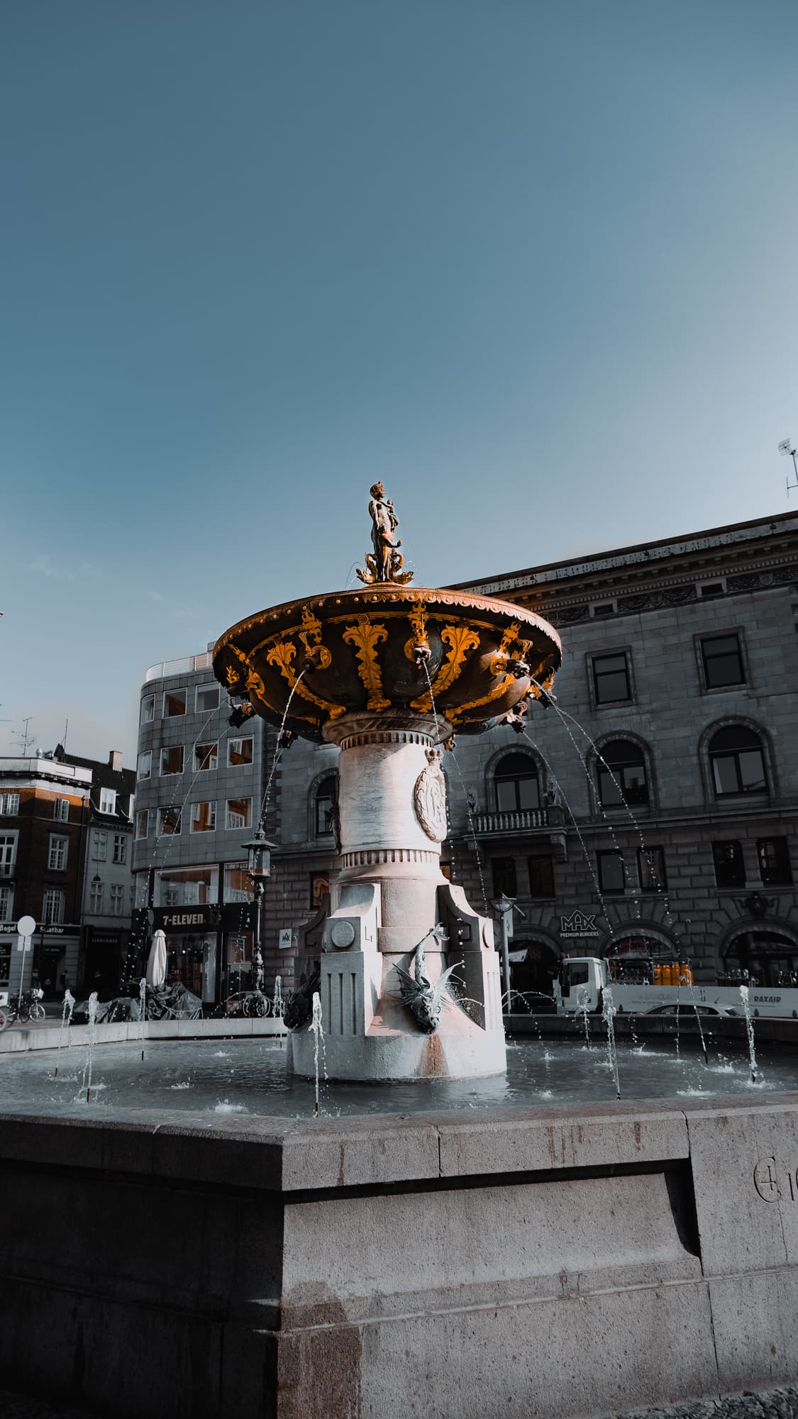 Copenhagen - Caritas Fountain