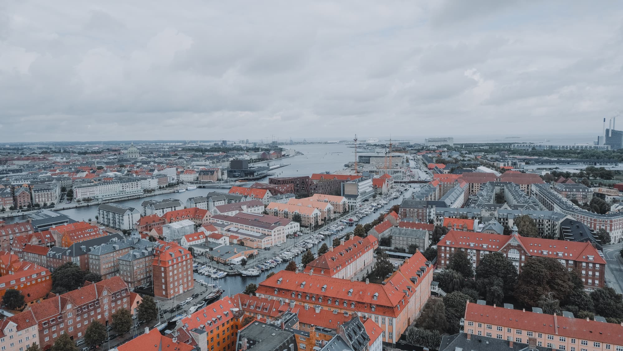 Copenhagen - seen from above