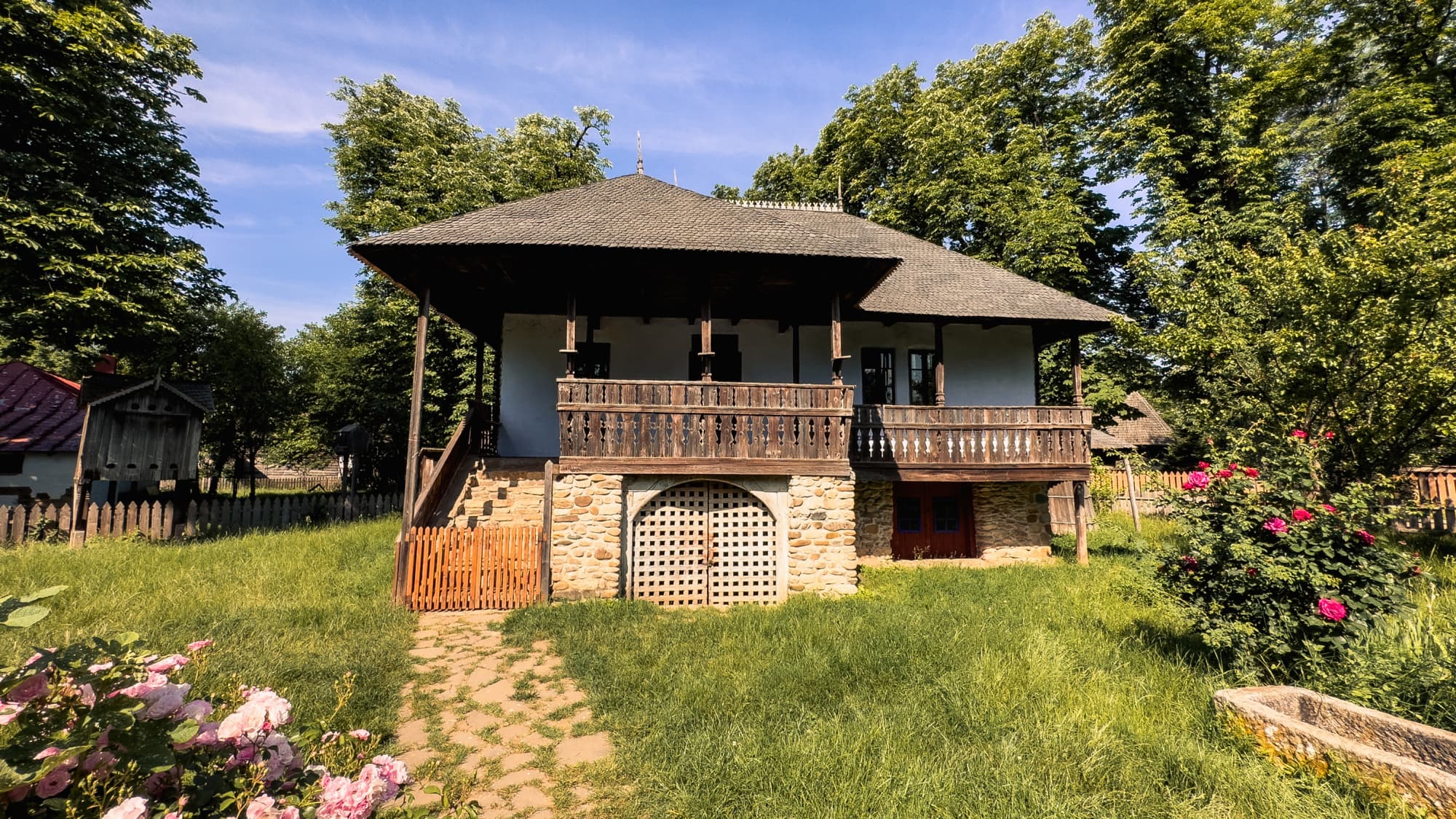 Dimitrie Gusti National Village Museum in Bucharest - Inside the open air museum