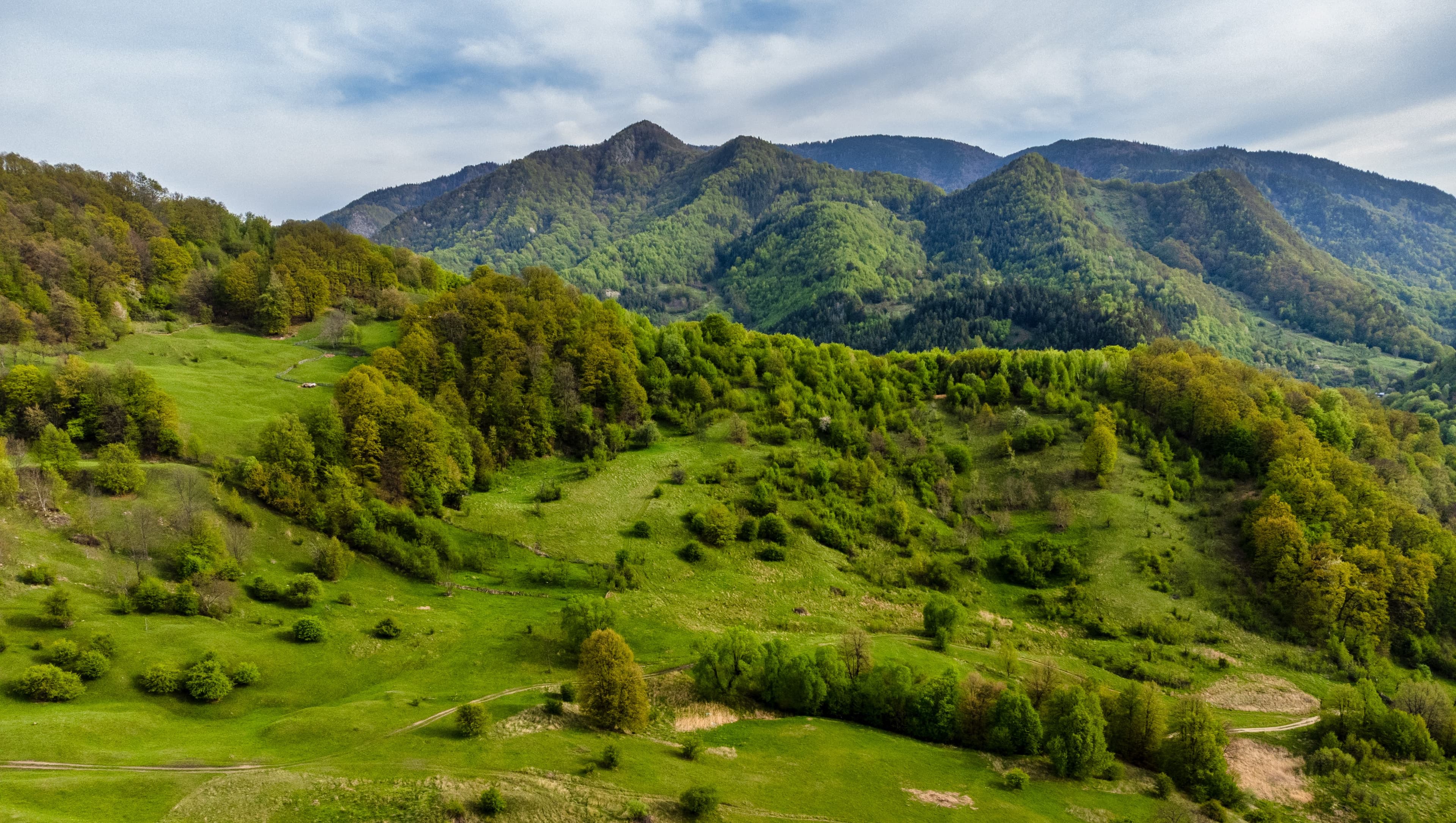 Remote accommodations in Romania - mountain views