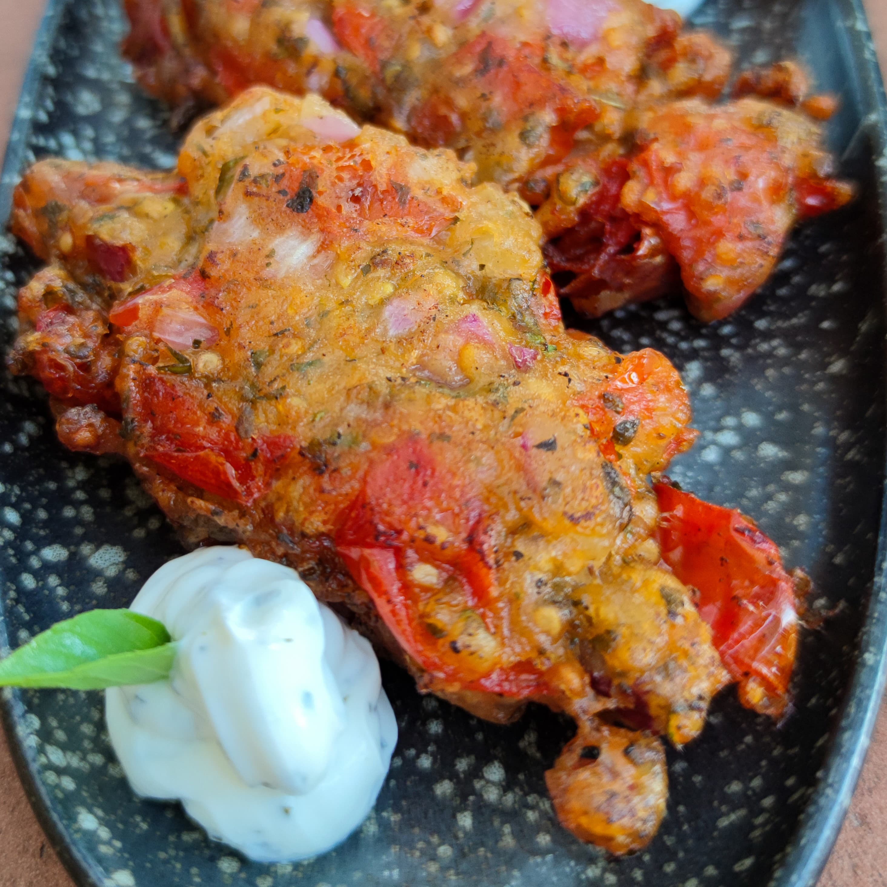 Santorini - vegetable fritters