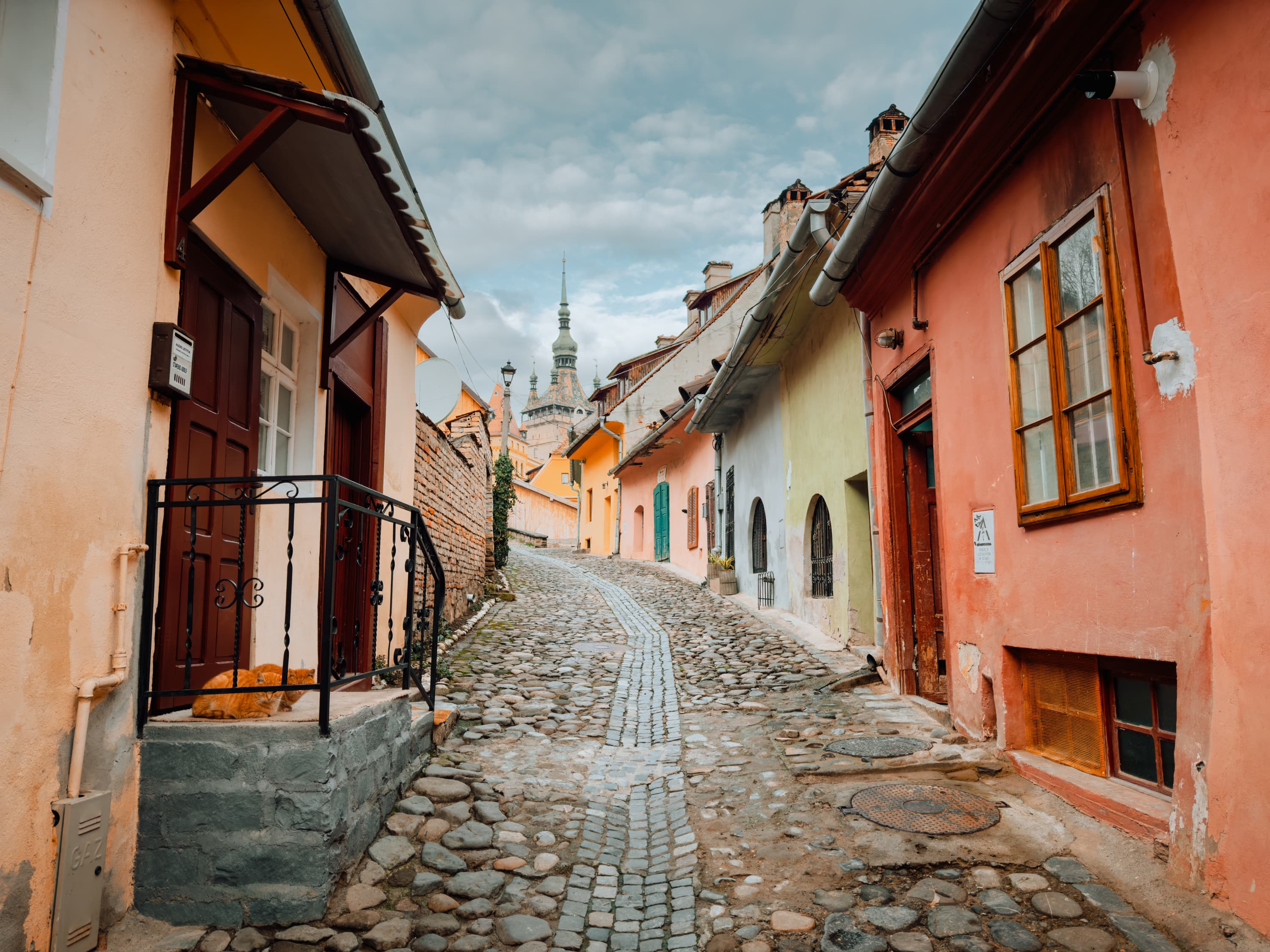 Pe strazile dinSighisoara