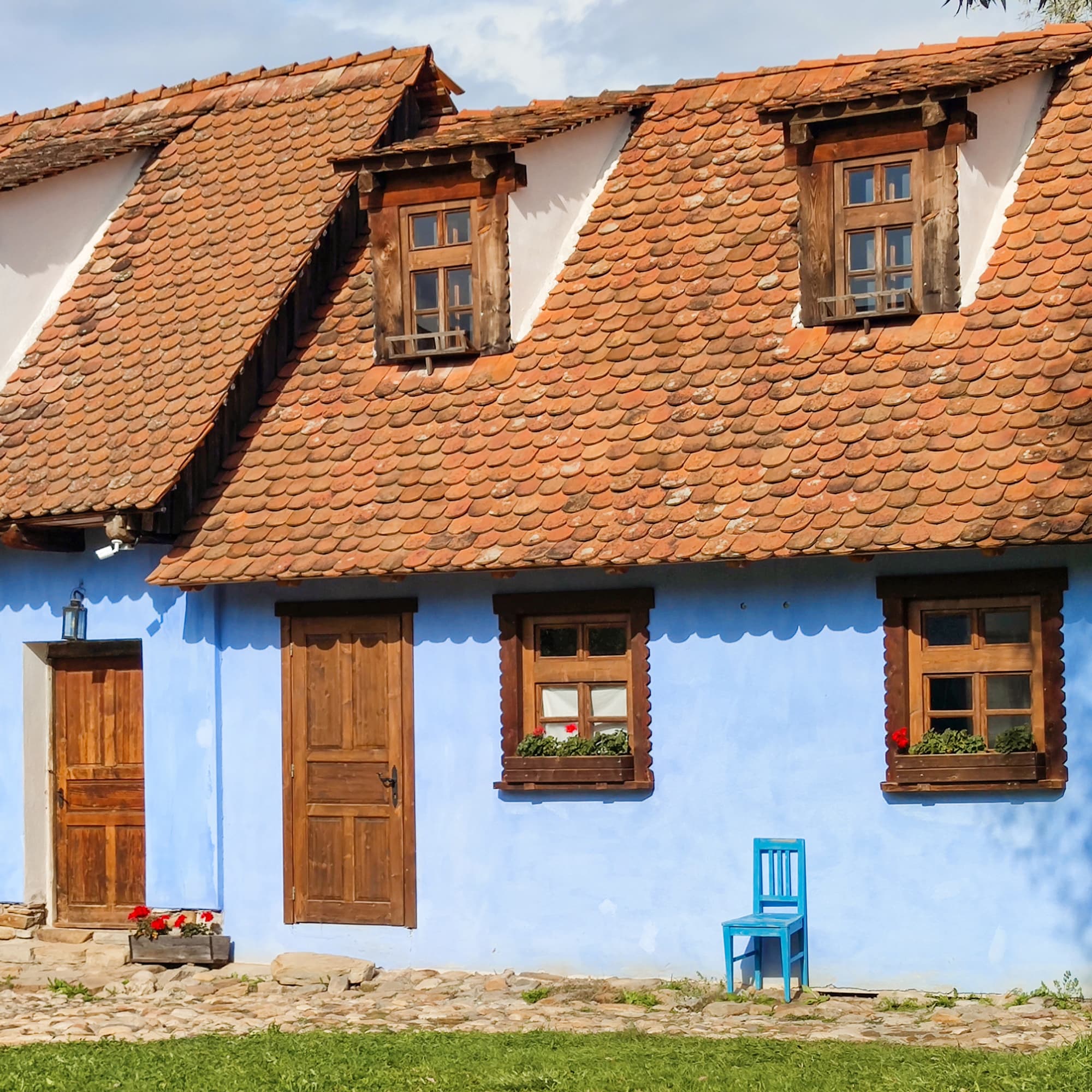 Viscri, the most popular Saxon village in Transylvania